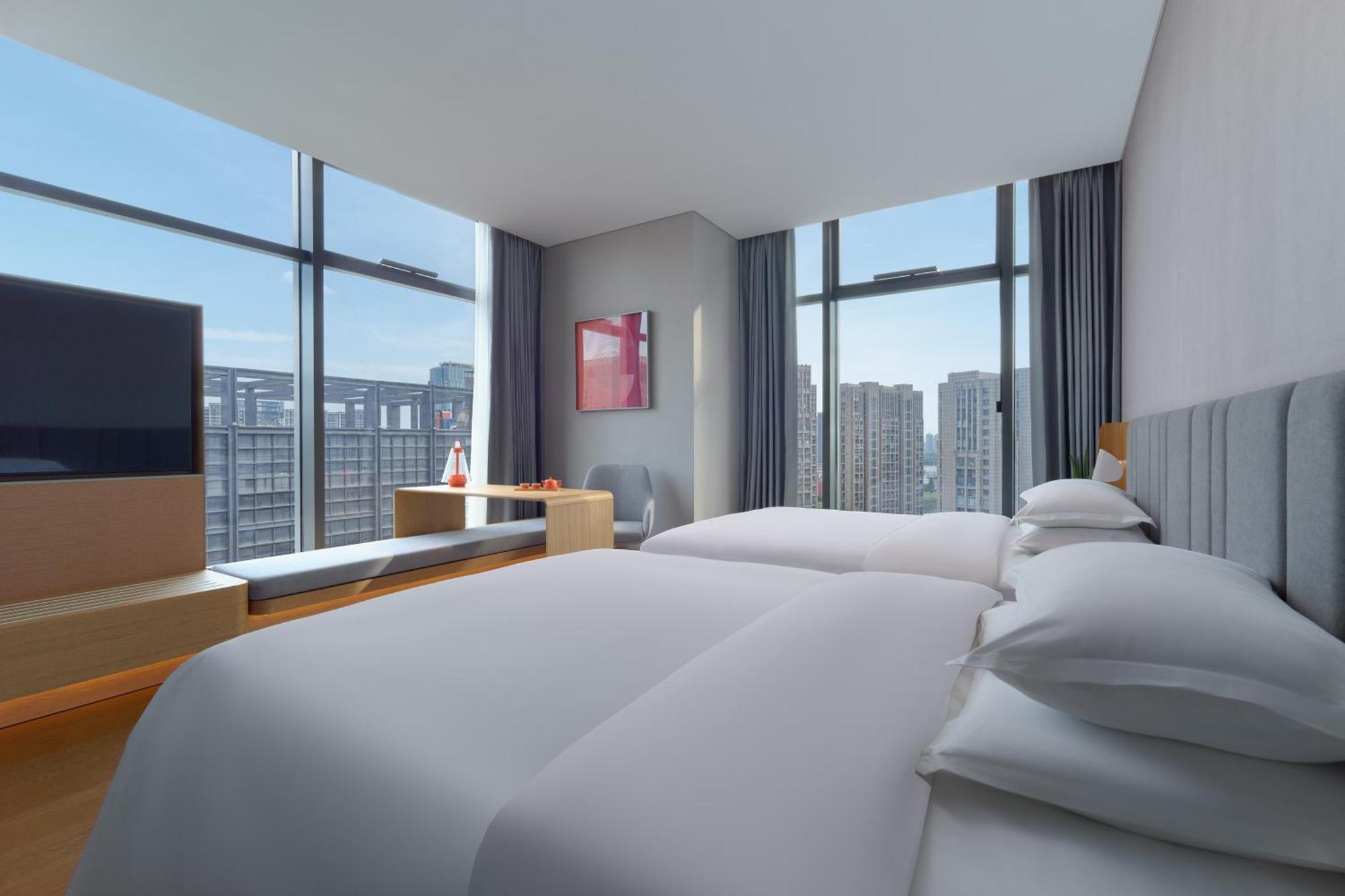 Pagoda Hotel Hangzhou Binjiang Экстерьер фото