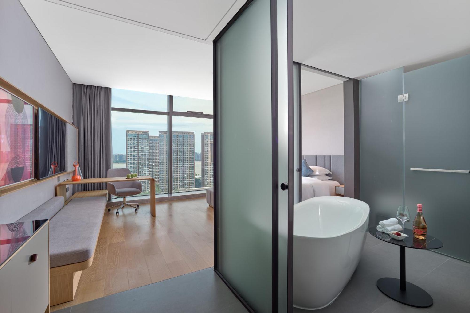 Pagoda Hotel Hangzhou Binjiang Экстерьер фото